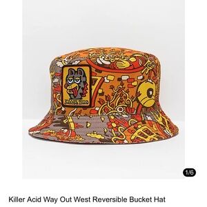 Killer Acid Way Out West Reversible Bucket Hat